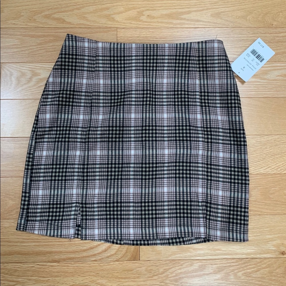 Plaid Skirt NWT